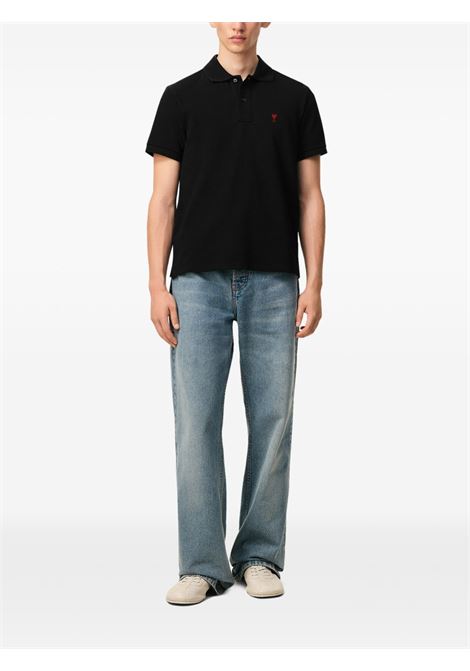 polo adc uomo nera AMI PARIS | BFUPL001.760001